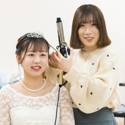 サロンヘアアレンジ